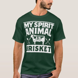 Mein Seelenverwandter ist Brisket rauchendes Fleis T-Shirt