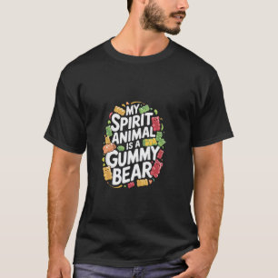 Mein Seelenverwandter ist ein Gummibärchen-Süßigke T-Shirt