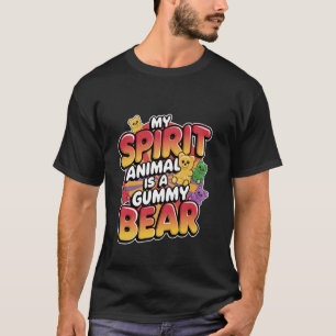 Mein Seelenverwandter ist ein Kind, das Gummibärch T-Shirt