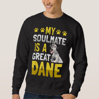 Mein Seelenverwandter ist ein tolles Dane Dog Funn Sweatshirt