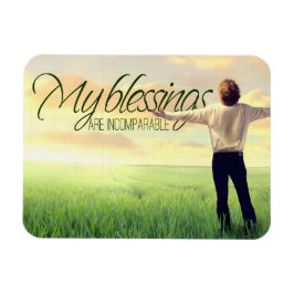 "Mein Segen" Motivation Affirmation Flexibel Magnet
