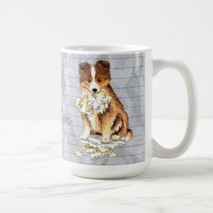 Mein Sheltie Ate my Lessingplan Kaffeetasse