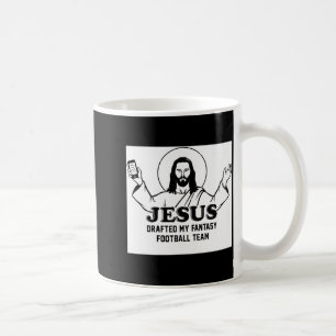 Mein Shirt Jesus hat Fantasy-Football-Team ausgewä Kaffeetasse