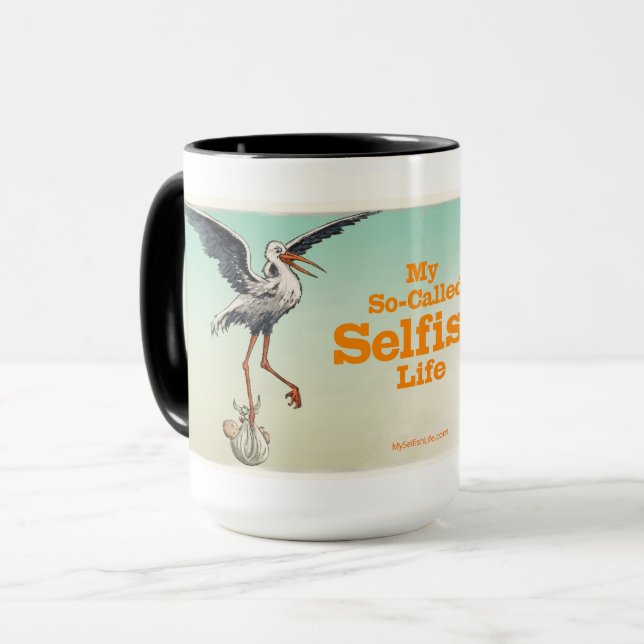 "Mein so genanntes selbstbestimmtes Leben" (Offizi Tasse (Vorderseite Links)