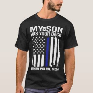 Mein Sohn hat deine auf den Rücken stolz Mama T-Shirt