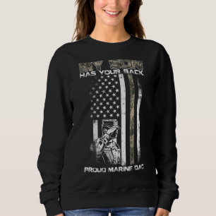Mein Sohn hat deinen hinteren Vater Camouflage 1 Sweatshirt