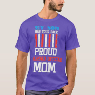 Mein Sohn hat Ihre Mama eines sicheren Eisenbahnfü T-Shirt