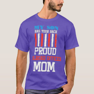 Mein Sohn hat Ihre Mama eines sicheren Eisenbahnfü T-Shirt
