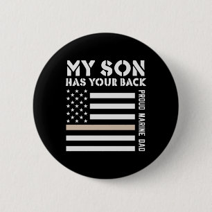 Mein Sohn hat Ihre Rückenmarksflagge für den Vat Button