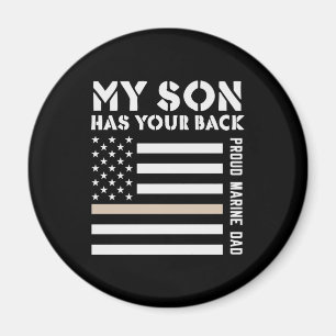 Mein Sohn hat Ihre Rückenmarksflagge für den Vat Magnet