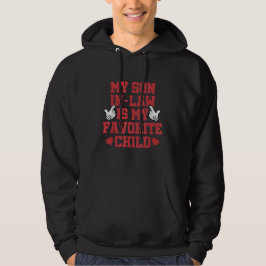 Mein Sohn im Jura ist mein liebster Kinderrückkehr Hoodie