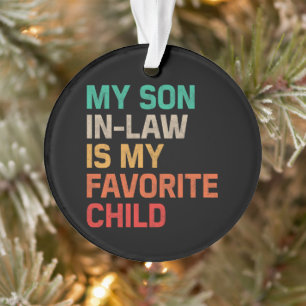 Mein Sohn im Jura ist mein liebstes Kind Ornament