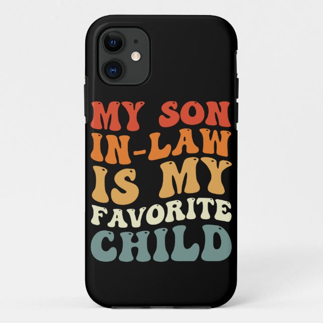 Mein Sohn im Jura ist meine Lieblingsfamilie Case-Mate iPhone Hülle (Rückseite)