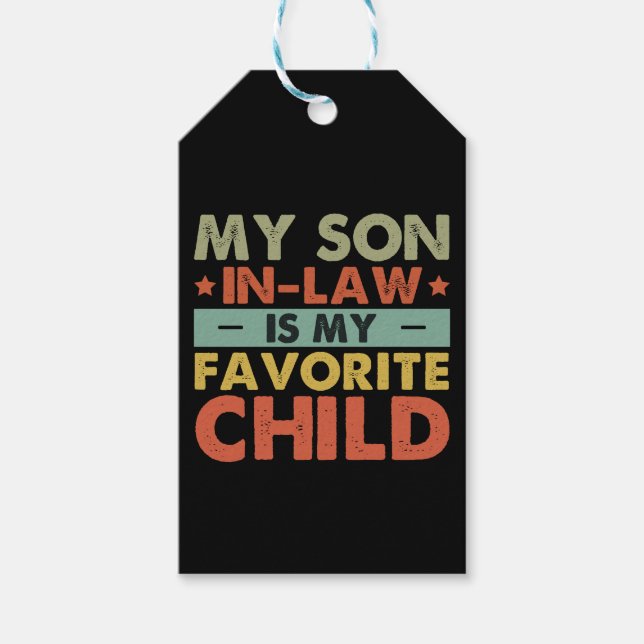 Mein Sohn im Jura ist meine Lieblingsfamilie Geschenkanhänger (Vorderseite)