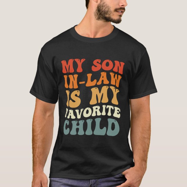 Mein Sohn im Jura ist meine Lieblingsfamilie T-Shirt (Vorderseite)