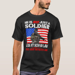 Mein Sohn im Jura ist Soldat und Soldat in La T-Shirt