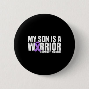 Mein Sohn ist ein Krieger-Nicu-Frühreife-Bewusstse Button