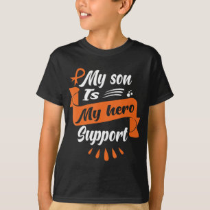 Mein Sohn ist mein Helden, der Leukämie Krebs-Bewu T-Shirt