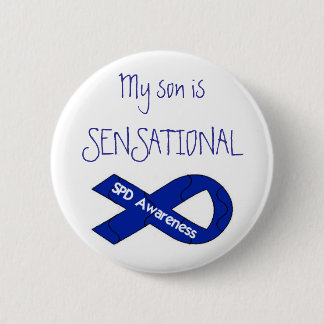 Mein Sohn ist Sensational Button-Rückseiten-Knopf Button