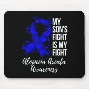 Mein Sohn kämpft gegen Alopezie Areata Awarene Mousepad