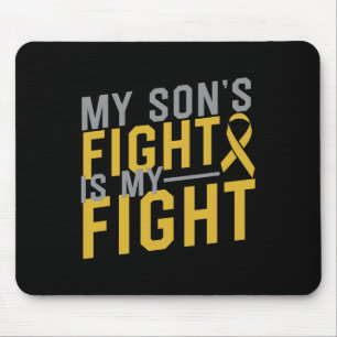 Mein Sohn kämpft gegen Krebs in der Kindheit Mousepad