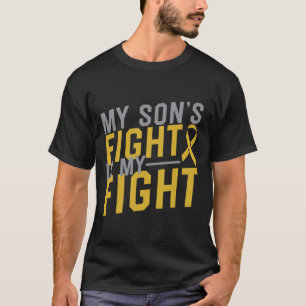 Mein Sohn kämpft gegen Krebs in der Kindheit T-Shirt