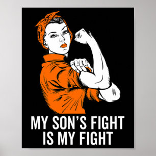 Mein Sohn kämpft gegen Leukämie, der Aufklärungsmo Poster