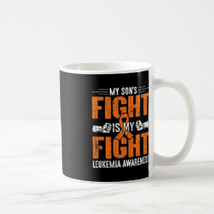 Mein Sohn kämpft mit glücklichen Leukämiepreisen Kaffeetasse