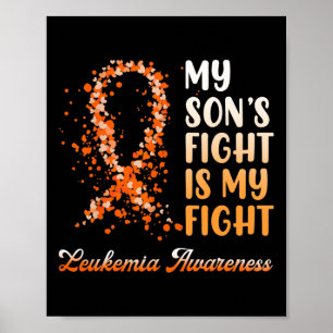 Mein Sohn kämpft mit Leukämie-Bewusstsein 1 Poster