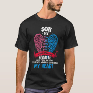 Mein Sohn mein Engel, den er über meinen Rücken wa T-Shirt