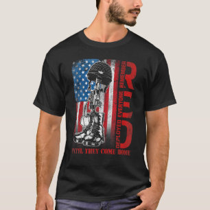 Mein Soldat, die amerikanische Flagge, bis sie Zuh T-Shirt