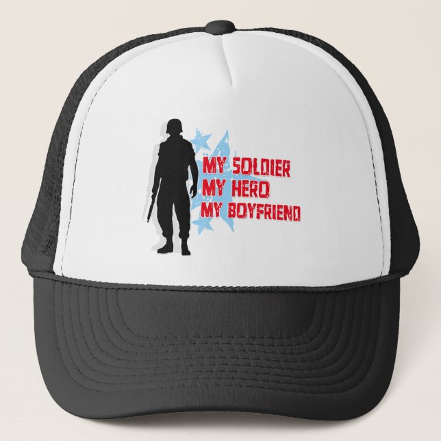 Mein Soldat, mein Held, mein Freund Truckerkappe (Vorderseite)