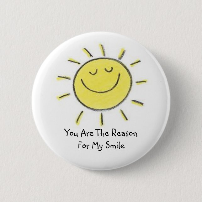 Mein Sonnenschein Button (Vorderseite)