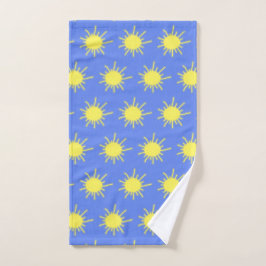 Mein Sonnenschein Handtuch (Sky Blue & Yellow)
