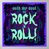 Mein Soul für Rock'n'Roll Lila grün verkaufen