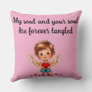 Mein Soul und dein Soul sind für immer verwirrt Kissen