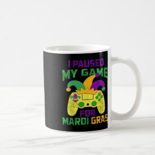 Mein Spiel für Mardi Gras Controller Video Gam unt Kaffeetasse
