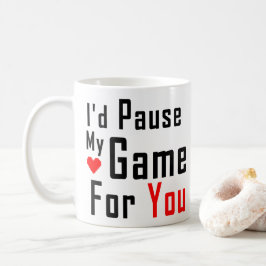 Mein Spiel - ich würde mein Spiel für Sie lustiger Kaffeetasse