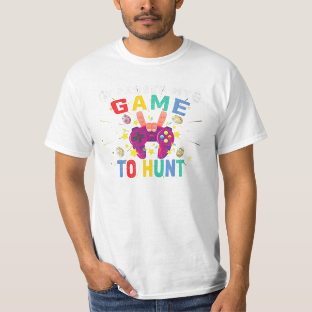 Mein Spiel, Ostern zu jagen T-Shirt (Vorderseite)