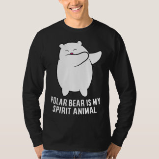 Mein Spirit Animal Polar Bär Niedlicher Polar Bär  T-Shirt