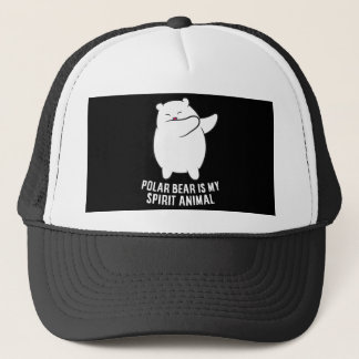 Mein Spirit Animal Polar Bär Niedlicher Polar Bär Truckerkappe