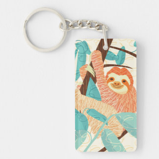 Mein Spirit Animal Sloth Schlüsselanhänger