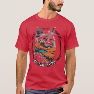 Mein spirituelles Tier Katze Junge T-Shirt