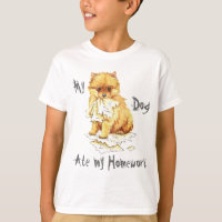 Mein Spitz ate meine Hausaufgaben
