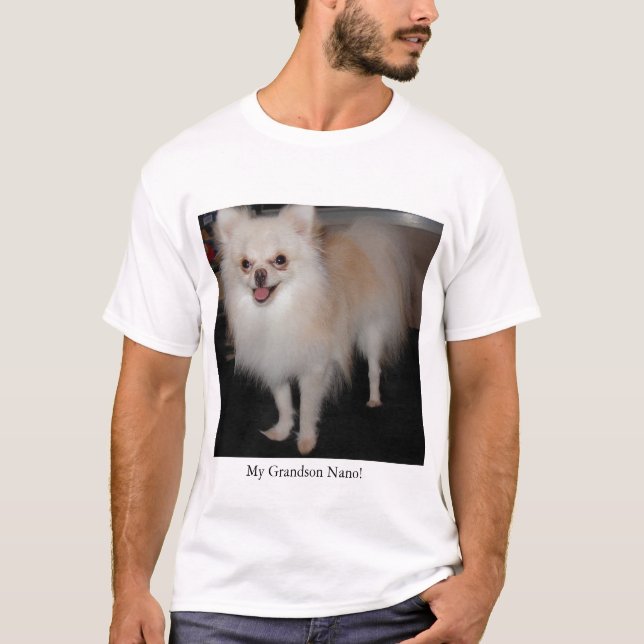 Mein Spitz-Enkel T-Shirt (Vorderseite)