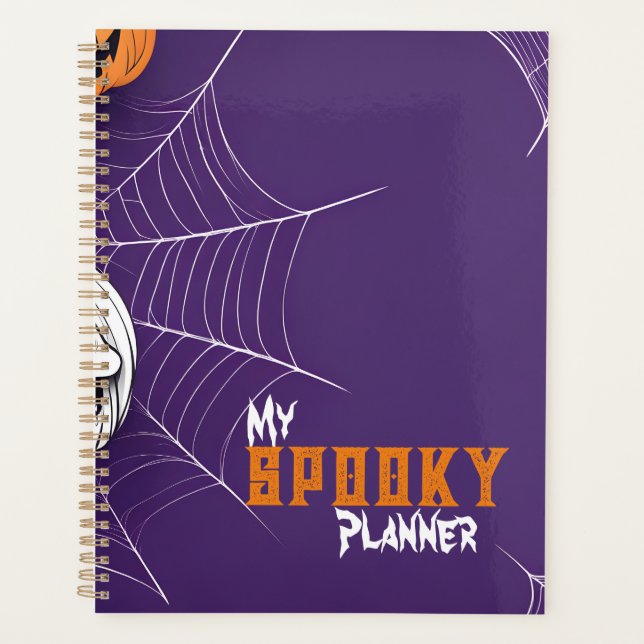 Mein Spooky-Planner Planer (Vorderseite)