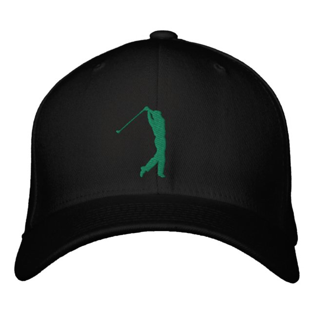 Mein Sport Golf bestickt Bestickte Baseballkappe (Vorderseite)