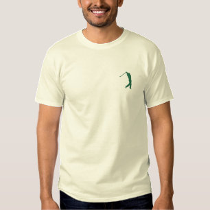 Mein Sport Golf bestickter T - Shirt