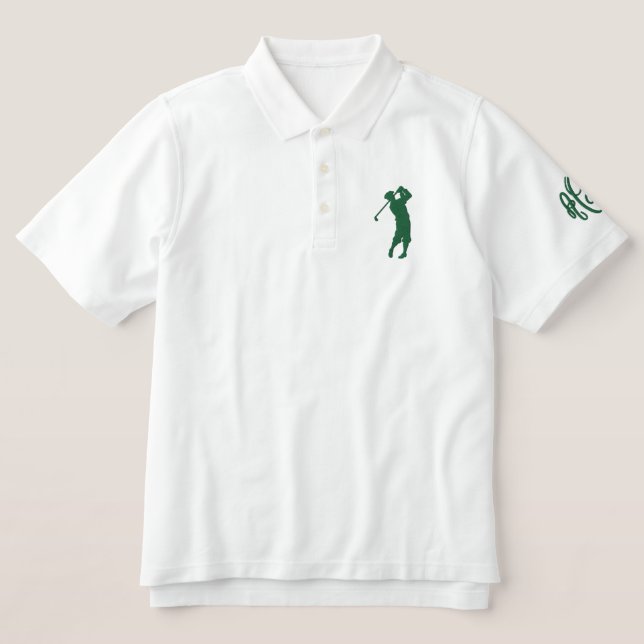Mein Sport Golf Big Classic Golfer Mit Monogramm S (Design Vorderseite)