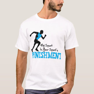 MEIN Sport ist die Bestrafungs-laufender Mann T-Shirt